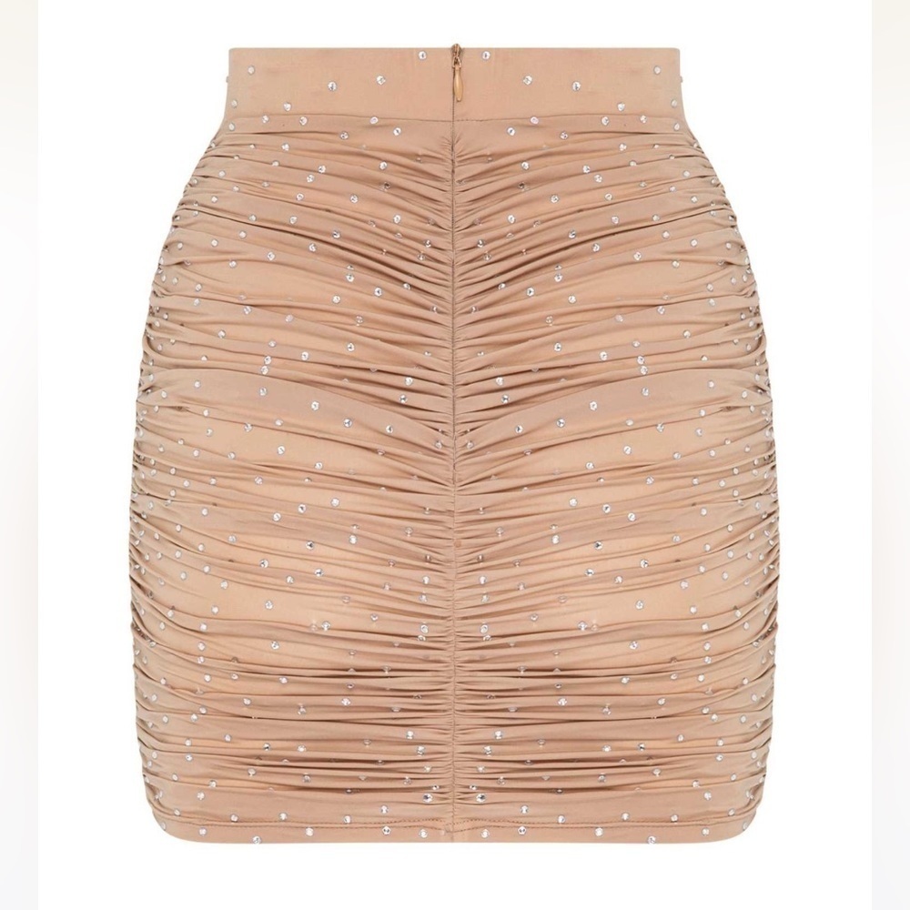 Alex Perry Benson Ruched Mini Skirt - Picture 6 of 8